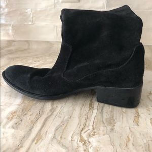 Born over the knee suede boots